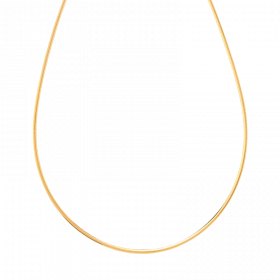 Collier Omega Or jaune 5g