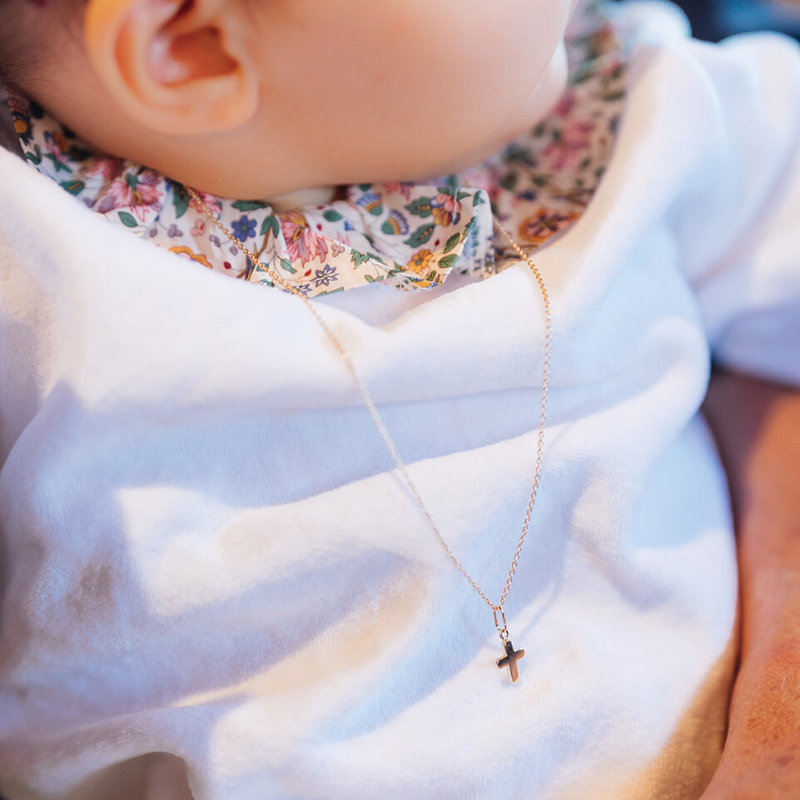 Chaîne maille Forçat Rond - Plaqué Or