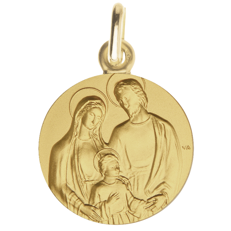 Medaille bapteme Très Sainte Famille Medaille bapteme Très Sainte Famille