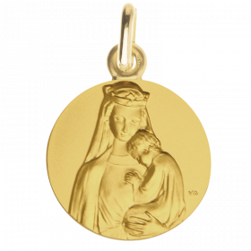 medaille bapteme Vierge de la sagesse