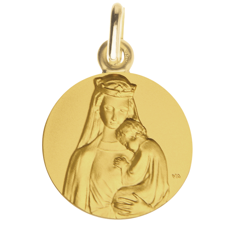 medaille bapteme Vierge de la sagesse
