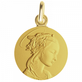 Medaille bapteme Portrait de la Vierge de Lippi