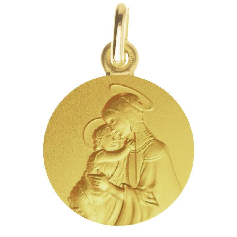 medaille bapteme Vierge de Botticelli