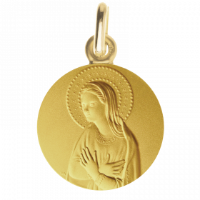 Medaille bapteme L'Annonciation de Fra Angelico