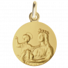 medaille bapteme Notre Dame de France