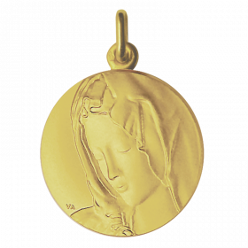 Medaille bapteme La Pieta