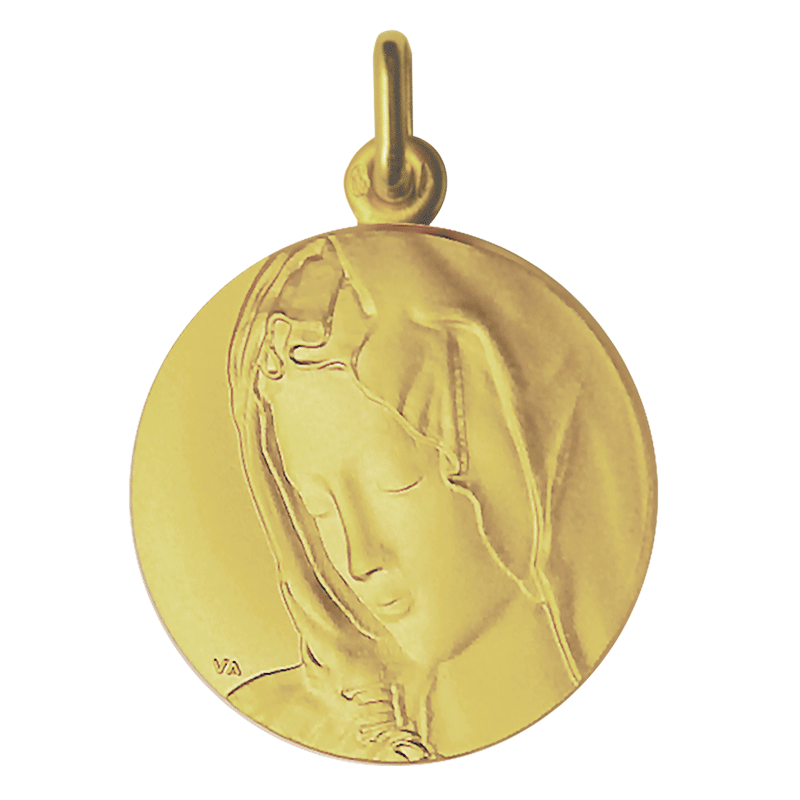Medaille bapteme La Pieta Medaille bapteme La Pieta