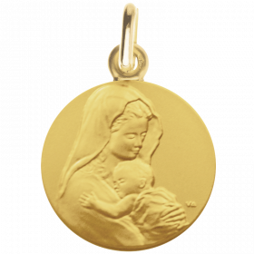 Medaille bapteme Marie Aimante