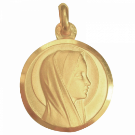 Medaille bapteme Mère du Ciel