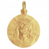 Medaille bapteme Christ Rayonnant