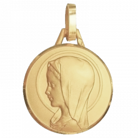 Medaille bapteme Pleine de grâces
