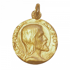 Medaille bapteme Salvator Mundi
