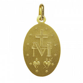 Médaille bapteme L'Immaculée conception