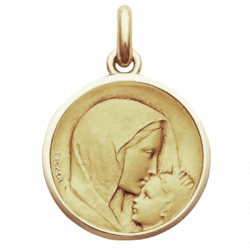 medaille bapteme Le Baiser