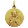 Medaille bapteme Sacré coeur