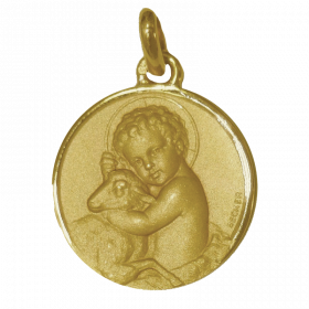 Medaille bapteme Enfant Jésus