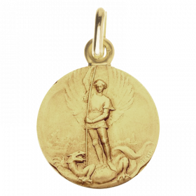 Medaille bapteme Saint Michel