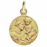 Medaille bapteme Saint Antoine de Padoue au Lys