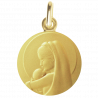 médaille mère sainte or 18 carats