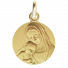 medaille bapteme Mère protectrice