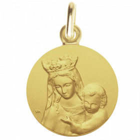 medaille bapteme Portrait de Notre Dame de Toutes Grâces
