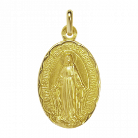 Médaille bapteme L'Immaculée conception