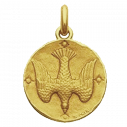 Medaille bapteme Saint Esprit