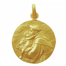 Medaille Bapteme Saint Antoine de Padoue