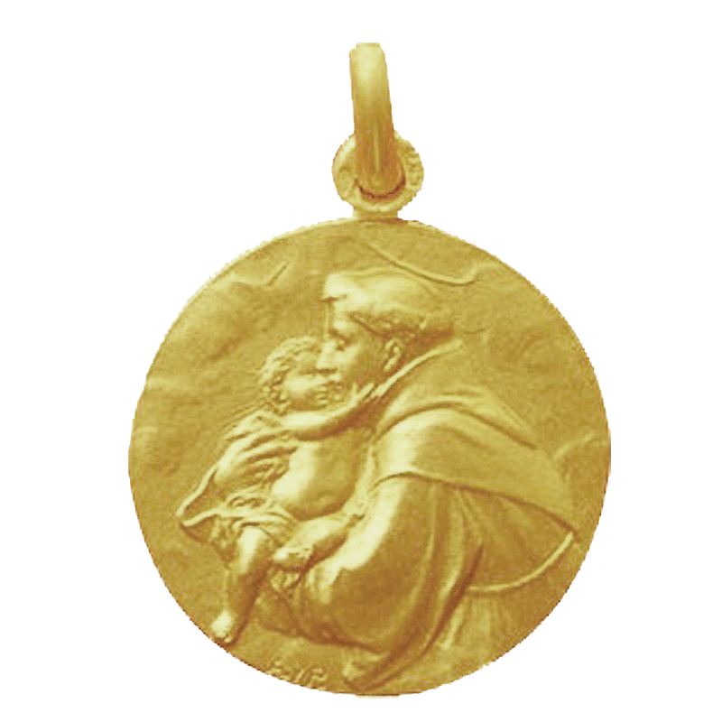 Medaille Bapteme Saint Antoine de Padoue