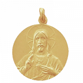 Medaille bapteme Christ de confiance