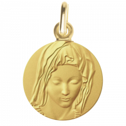 Medaille bapteme Vierge de Michel-Ange