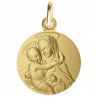 medaille bapteme Mère bienveillante