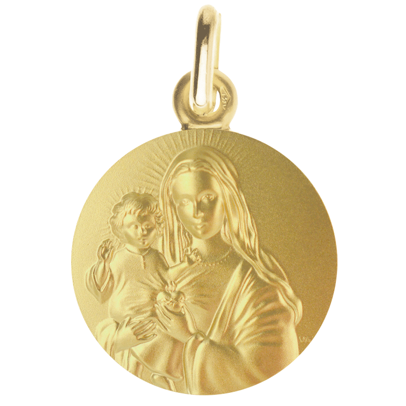 medaille bapteme Notre Dame du Sacré-Coeur medaille bapteme Notre Dame du Sacré-Coeur
