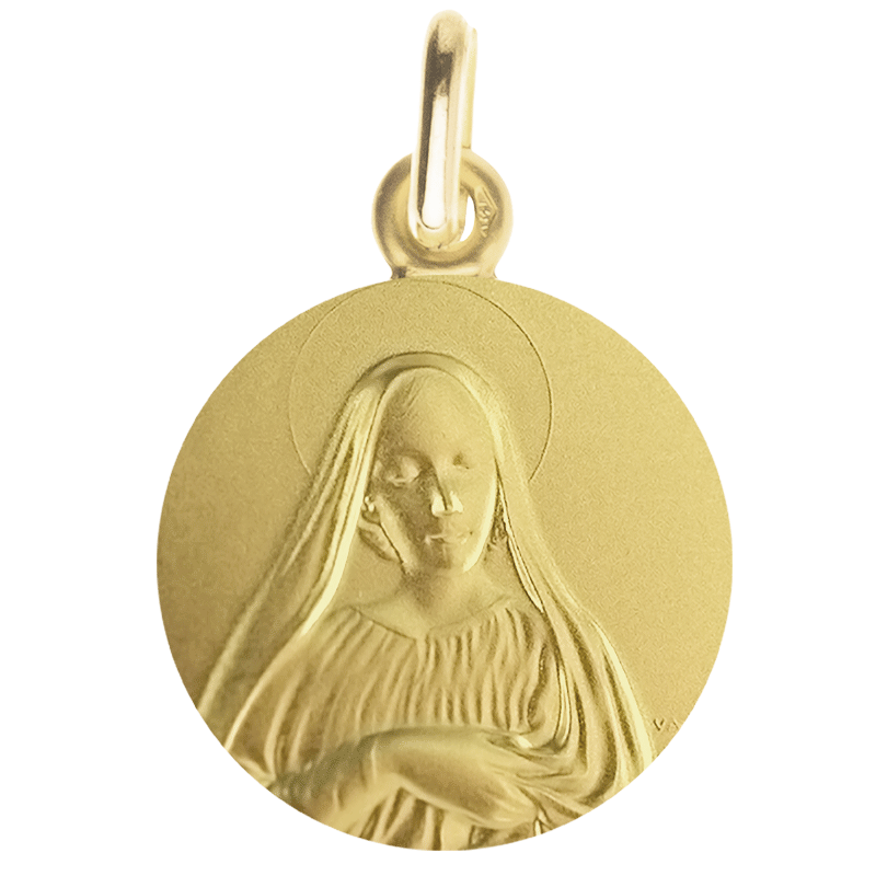 Medaille bapteme Vierge de la confiance Medaille bapteme Vierge de la confiance