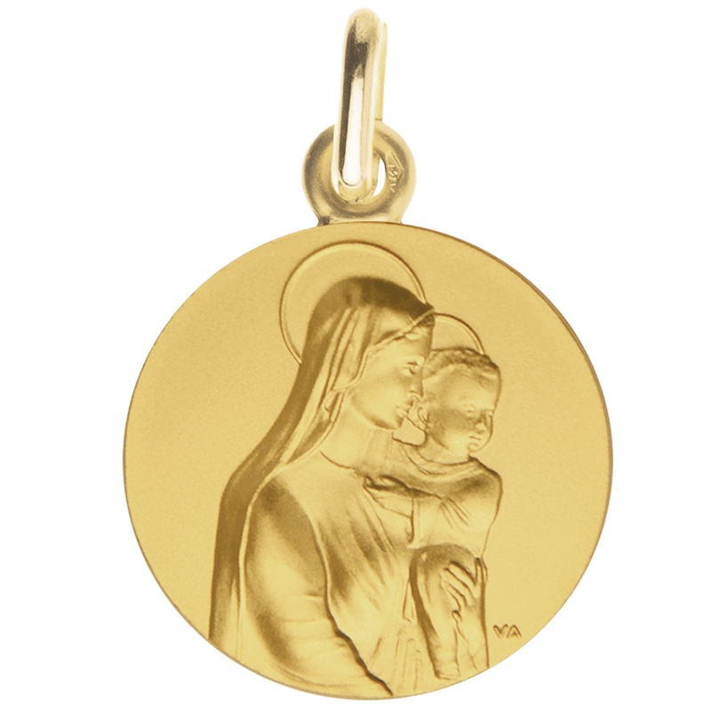 medaille bapteme Vierge de l'amour