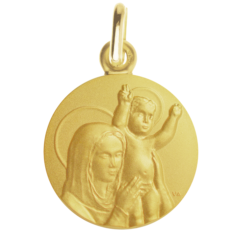 medaille bapteme Notre Dame de la Paix