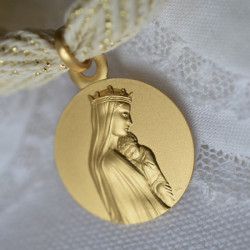 medaille notre dame de la sagesse 9 carats