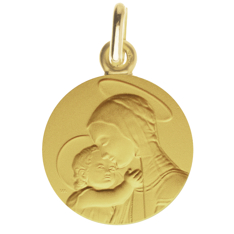 Portrait de la Vierge de Botticelli 9 carats Portrait de la Vierge de Botticelli 9 carats