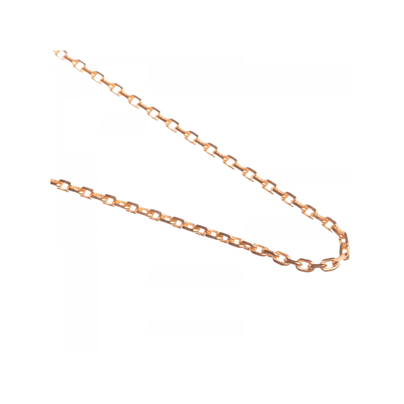 Cadena Forzada limada Oro 18 Quilates