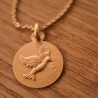 Médaille de baptême Colombe