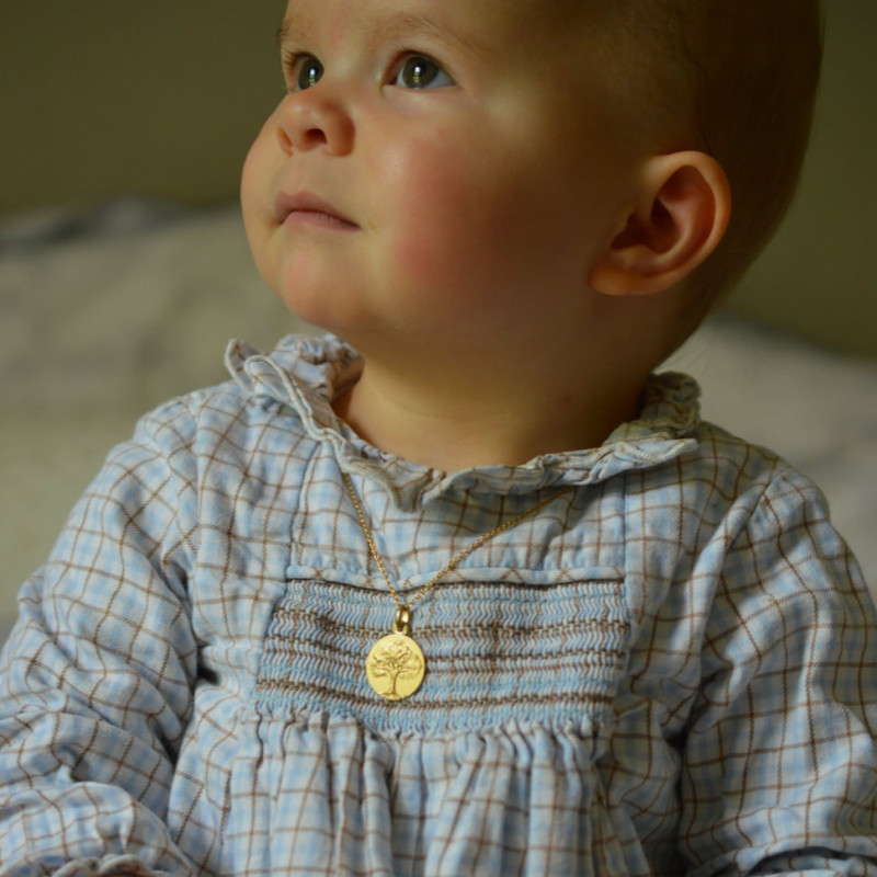 Médaille de baptême Arbre de vie