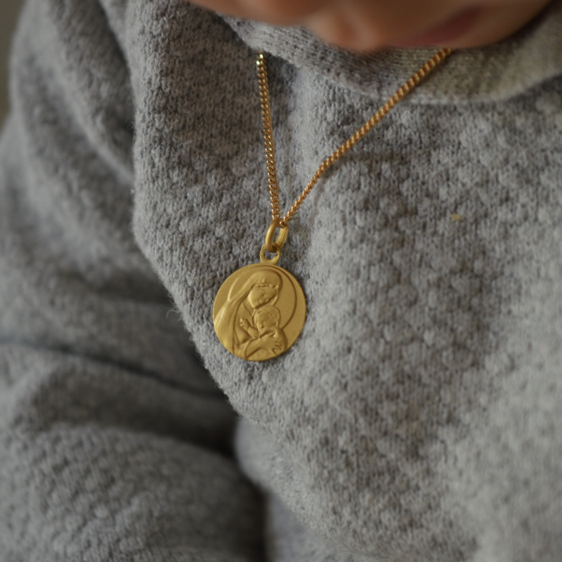 Médaille de baptême Amour Eternel Médaille de baptême Amour Eternel