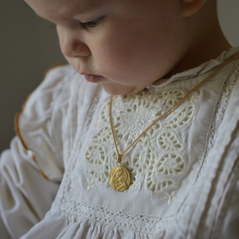Médaille de baptême Amour Eternel Médaille de baptême Amour Eternel