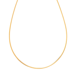 Chaine bapteme Collier Omega Or Jaune 5g