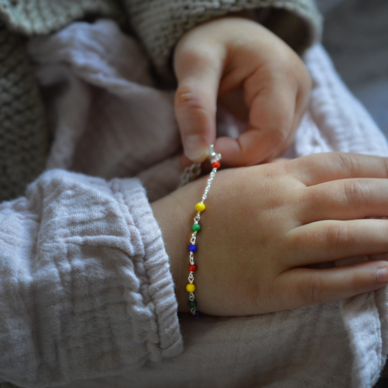 bracelet dizainier argent massif laudate jubilé d'espérance 2025