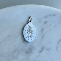 medaille miraculeuse argent laudate