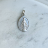 medaille miraculeuse argent laudate