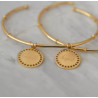 Bracelet Jonc Heritage Josephine à composer en argent 925 finition or jaune 18 carats
