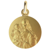 notre dame du scré coeur medaille de bapteme laudate