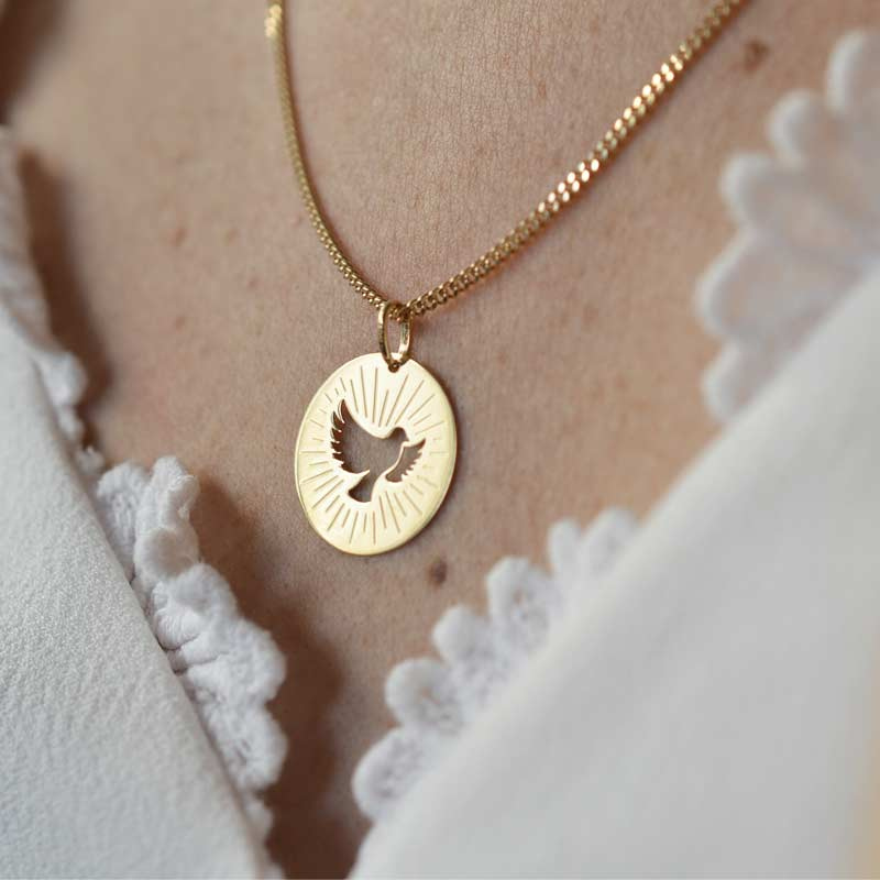 Médaille colombe saint esprit Médaille colombe saint esprit
